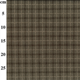 Tissu à carreaux brossés marron imprimé numérique 100 % coton 145 cm de large Idéal pour l'artisanat, les présentoirs, la décoration de table et comme tissu pour robe